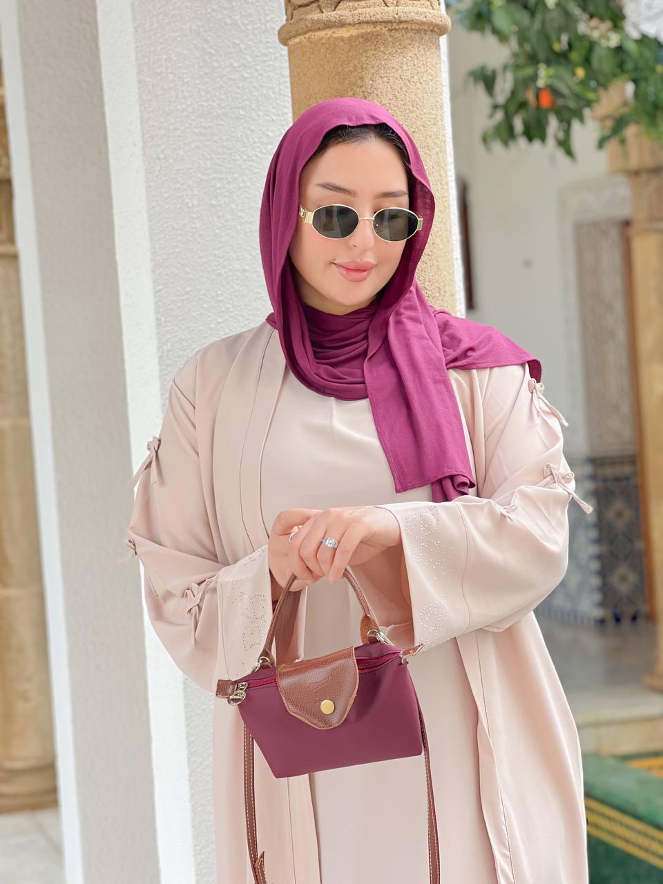 عباية راقية مكونة من قطعتين