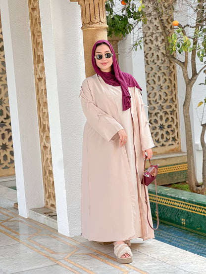 عباية راقية مكونة من قطعتين