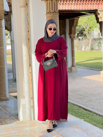 عباية راقية مكونة من قطعتين