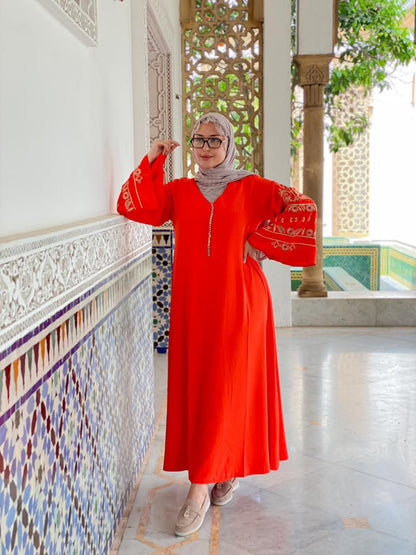قفطان بطرزة عصرية